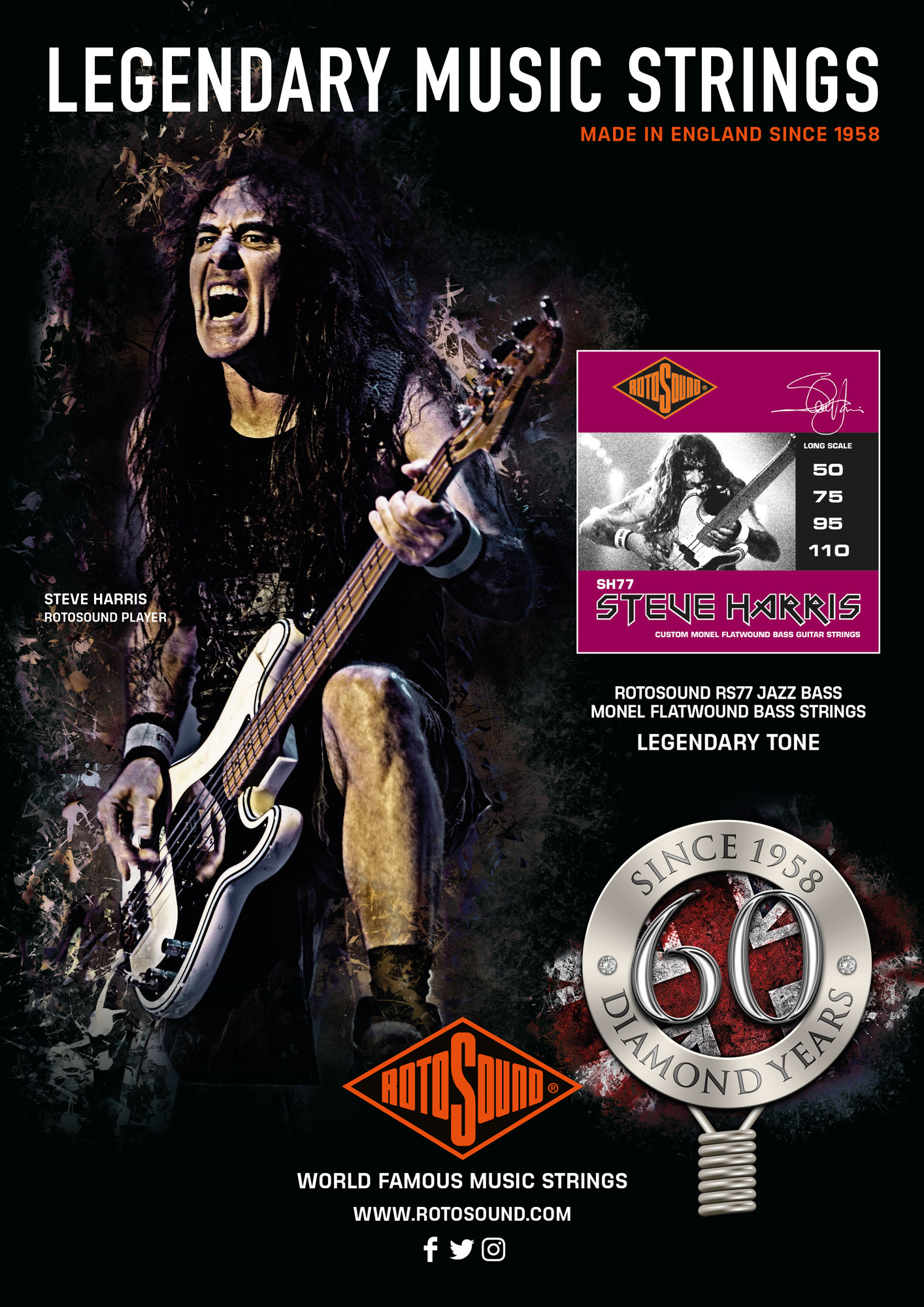 Rotosound Music Strings | Press Advertisement