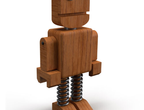 Stewbot 3D Illustration