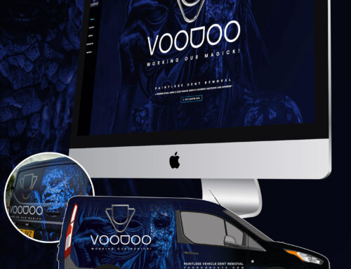 VooDoo Paintless Dent Removal Branding